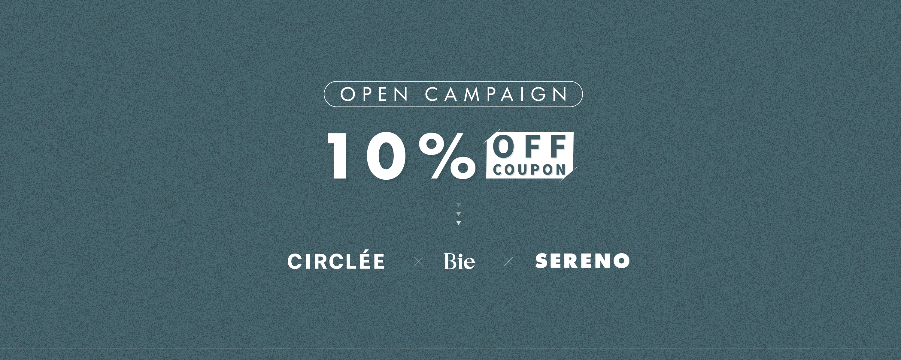 EDITORSグランドオープンを記念して ご優待のご案内