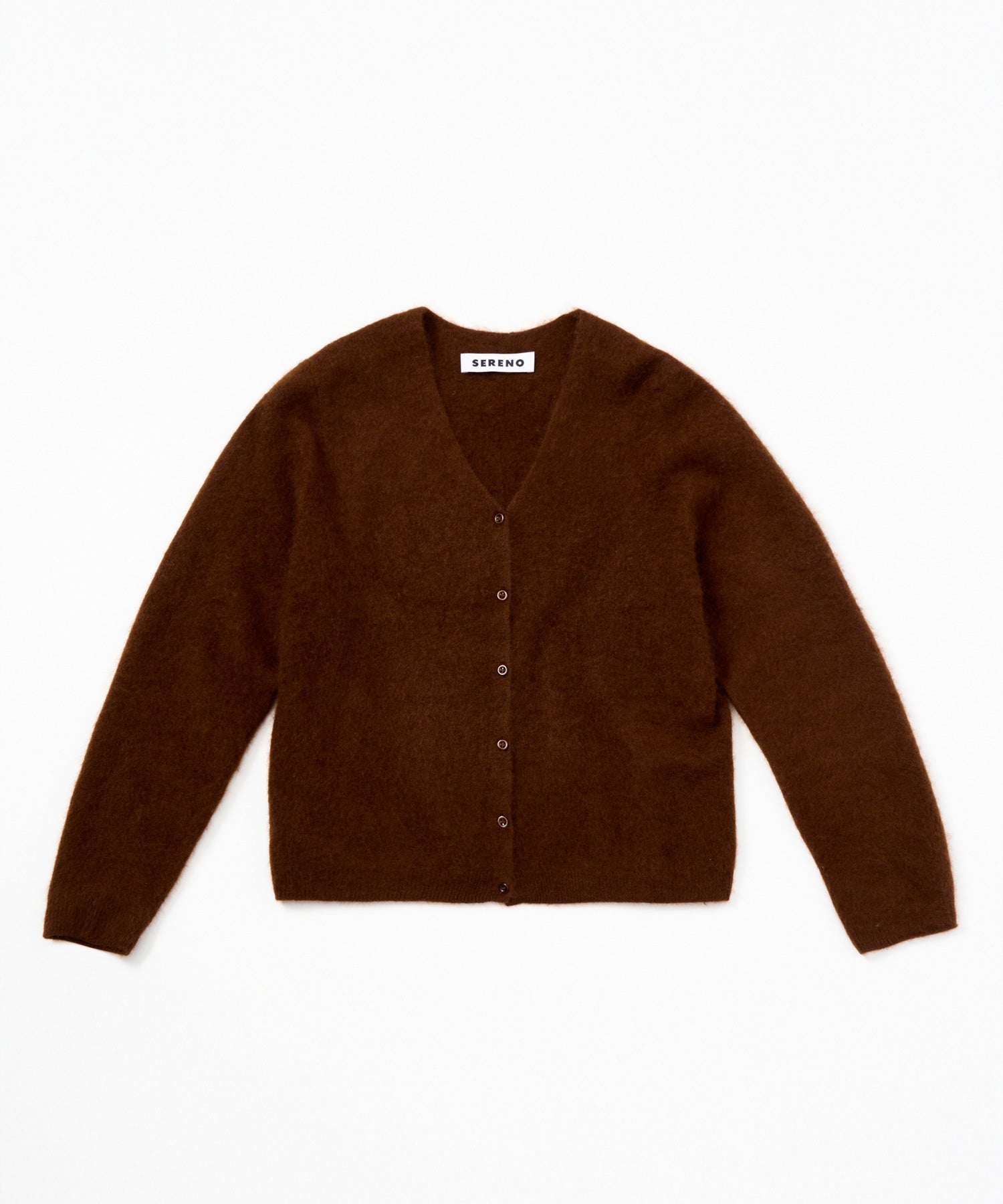 カシミヤブレンド ニットカーディガン