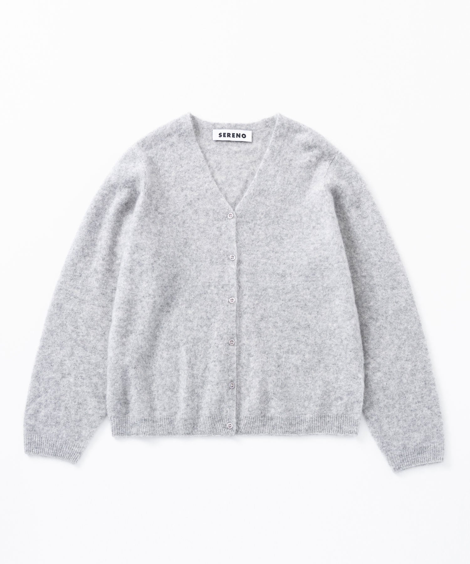 カシミヤブレンド ニットカーディガン