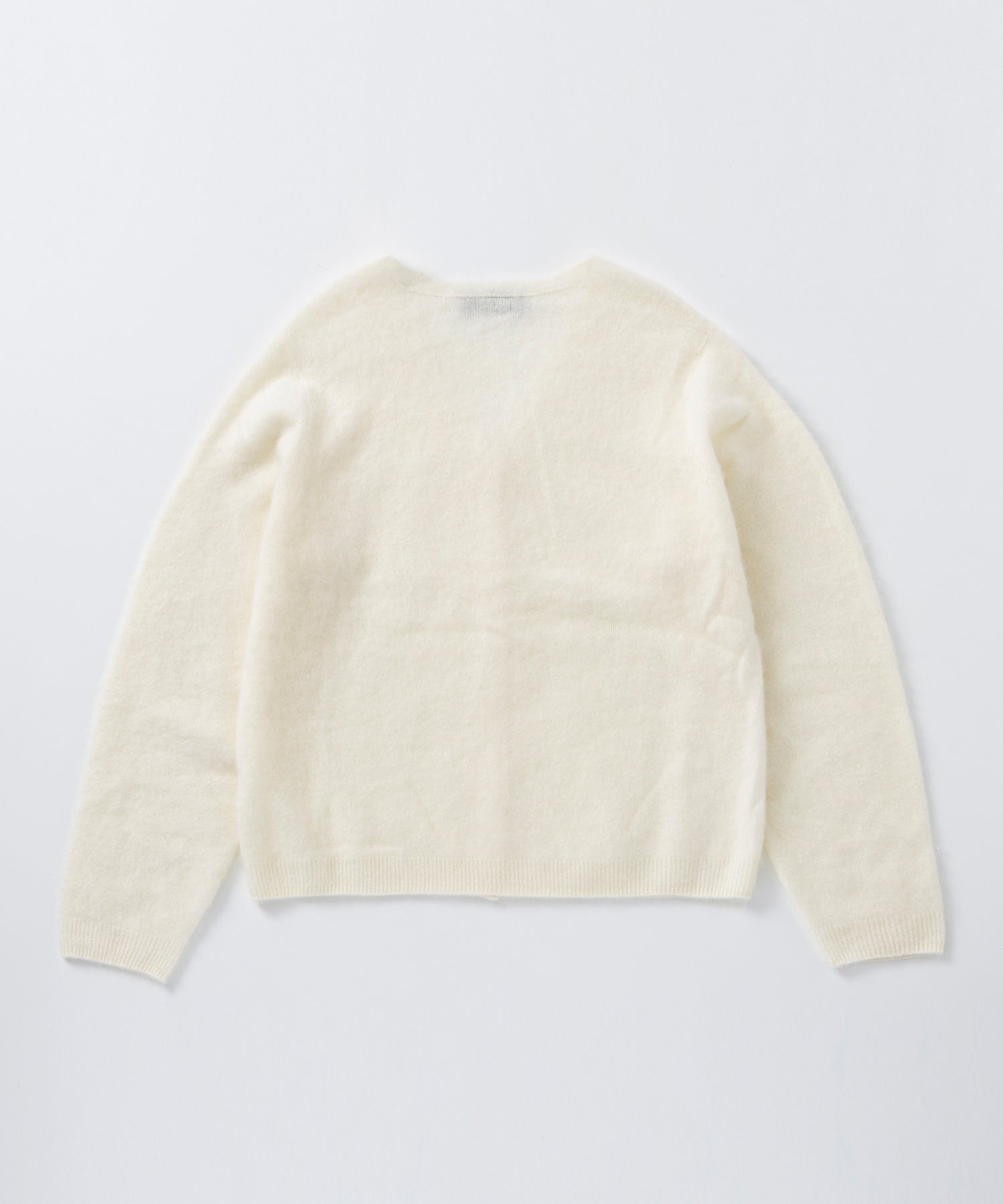 カシミヤブレンド ニットカーディガン