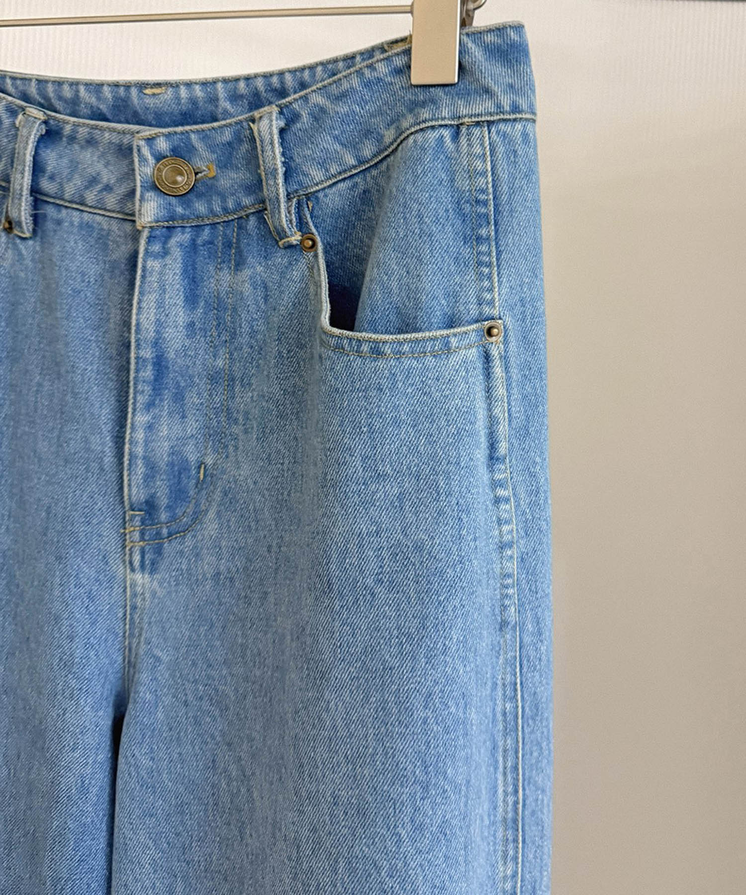 ヴィンテージワイドデニムパンツ