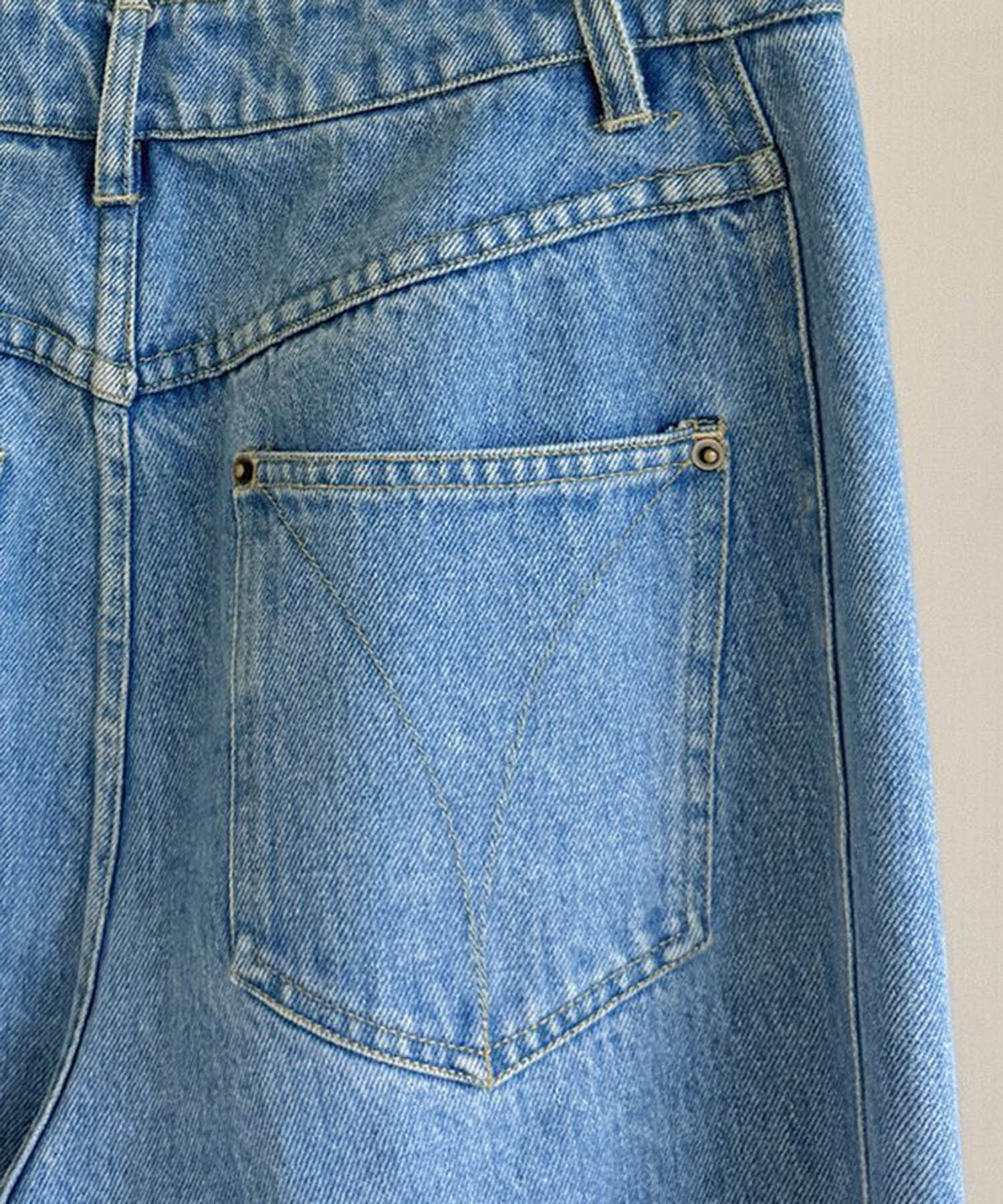 ヴィンテージワイドデニムパンツ