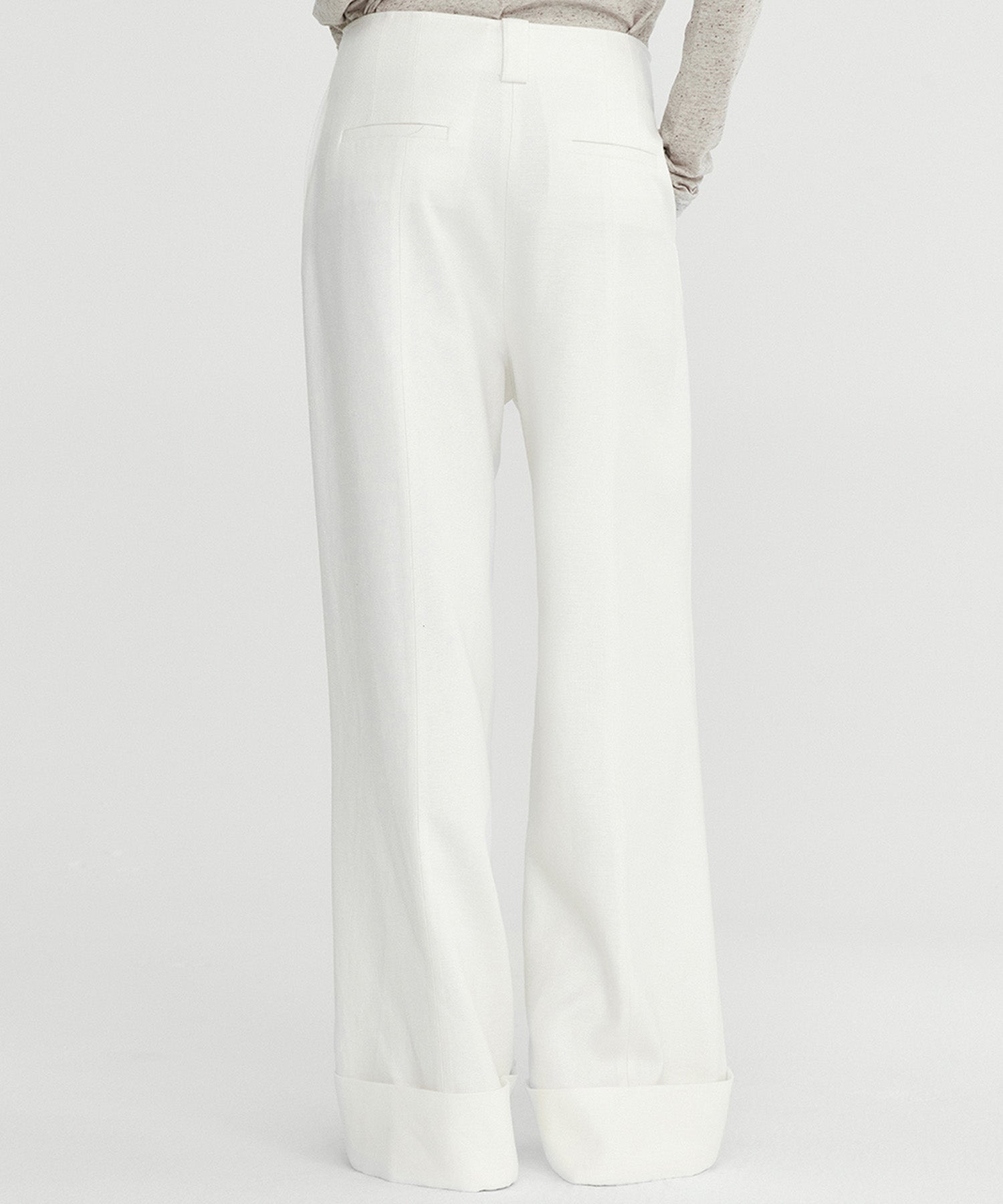 Wヘム バギーパンツ