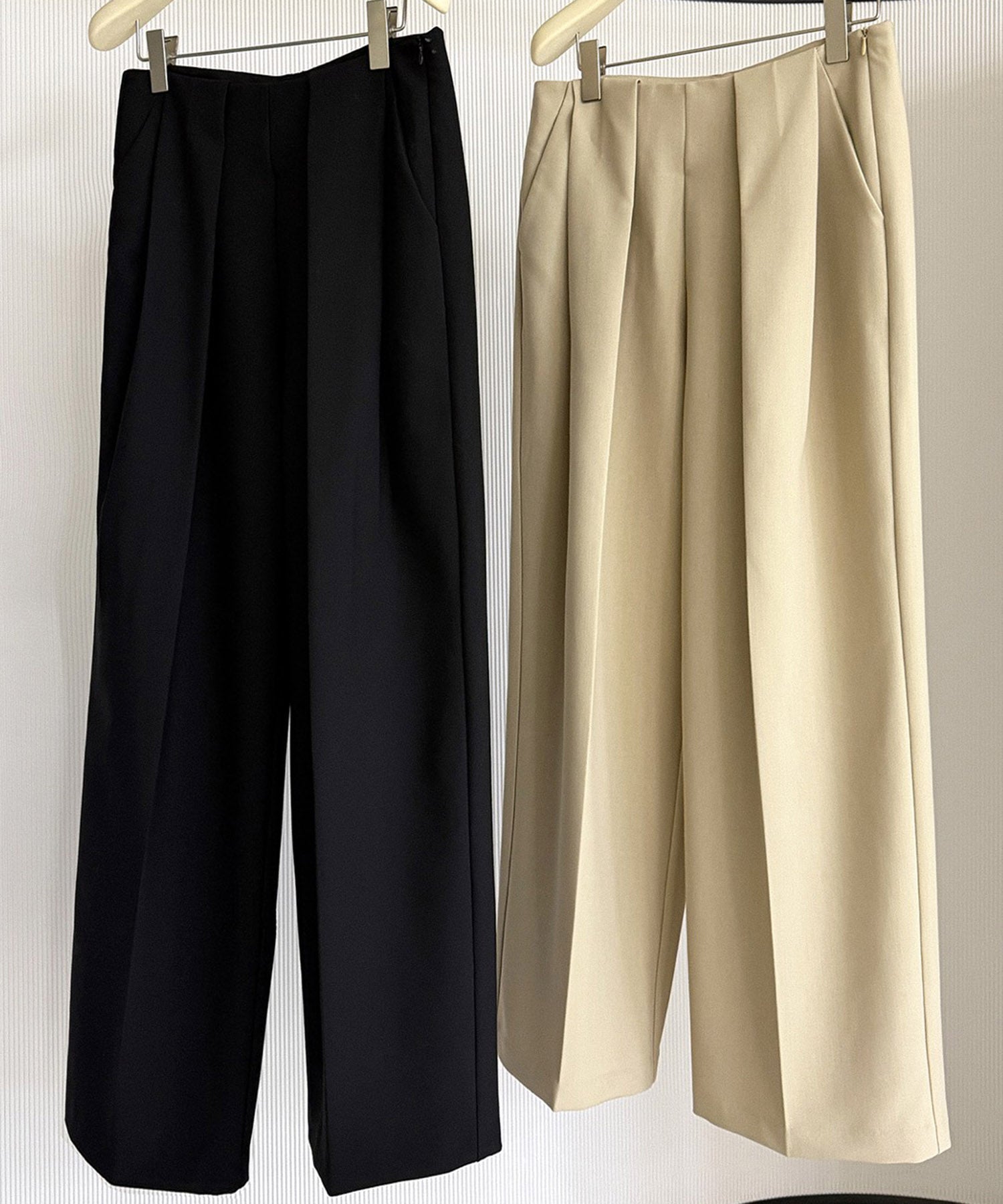 ダブルタック ワイドスラックス