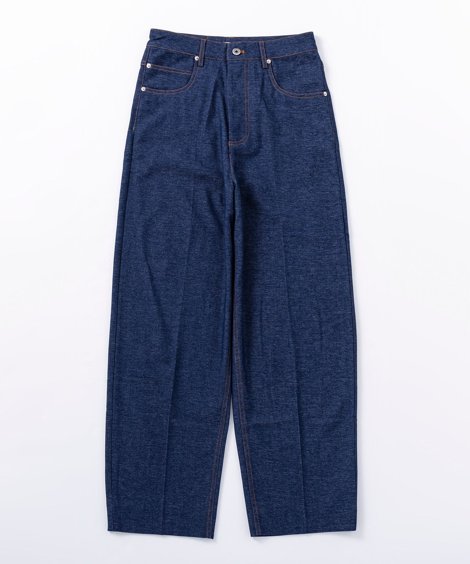 【12月上旬お届け予約商品】デニムライク ワイドパンツ