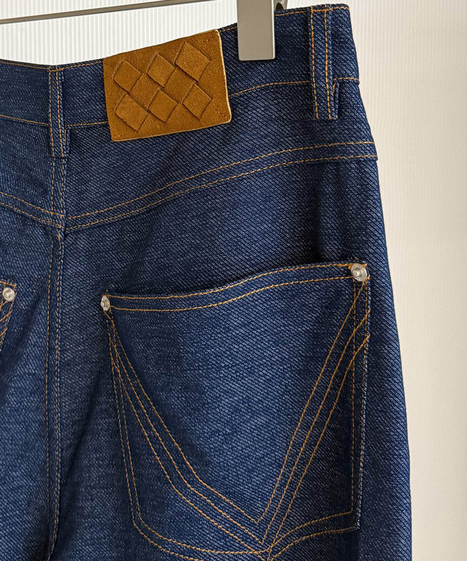 【12月上旬お届け予約商品】デニムライク ワイドパンツ