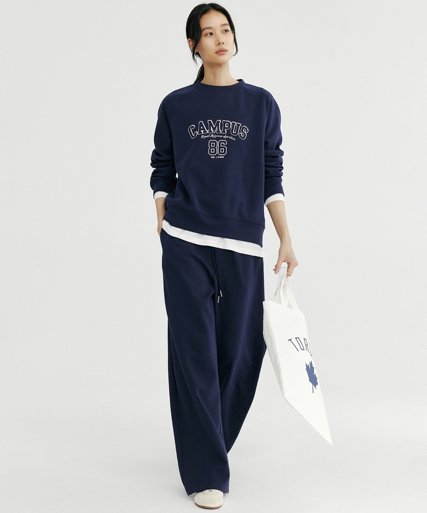 【12月上旬お届け予約商品】ワイドイージーパンツ