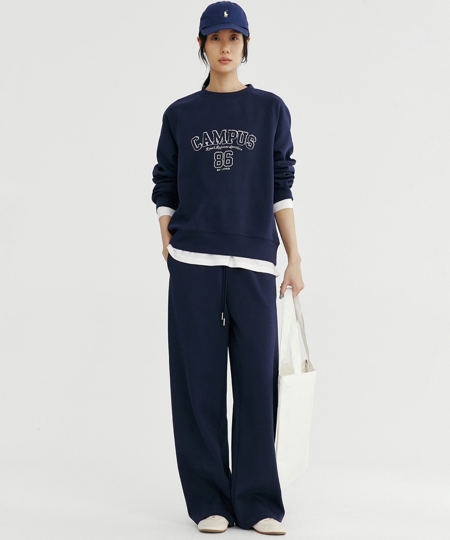 【12月上旬お届け予約商品】ワイドイージーパンツ