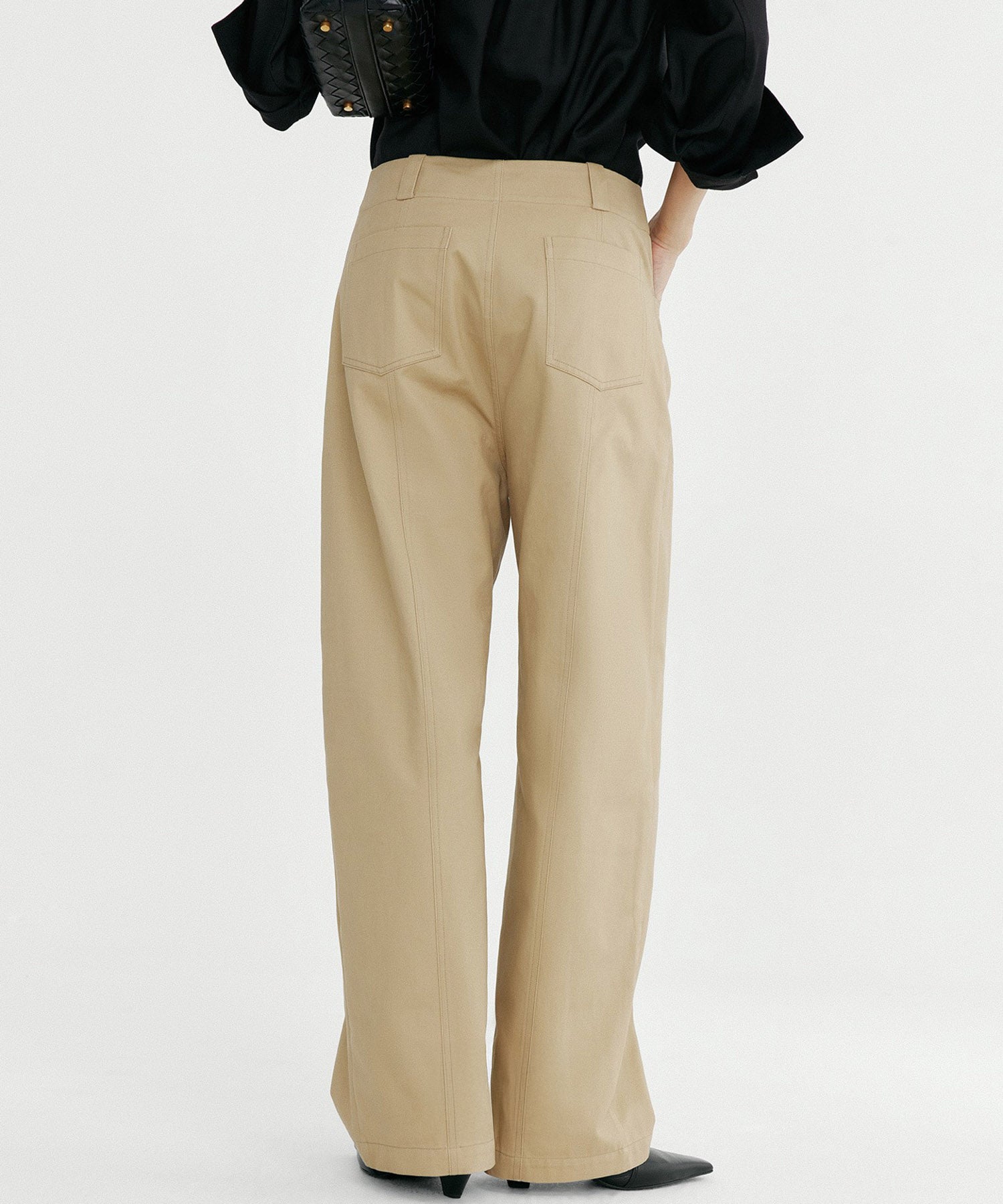 デザイン ワイドパンツ