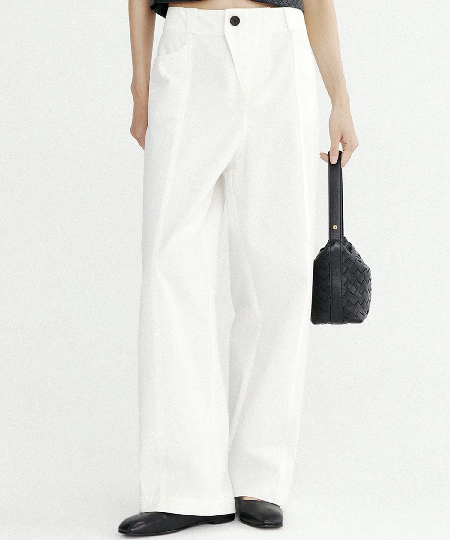 デザイン ワイドパンツ