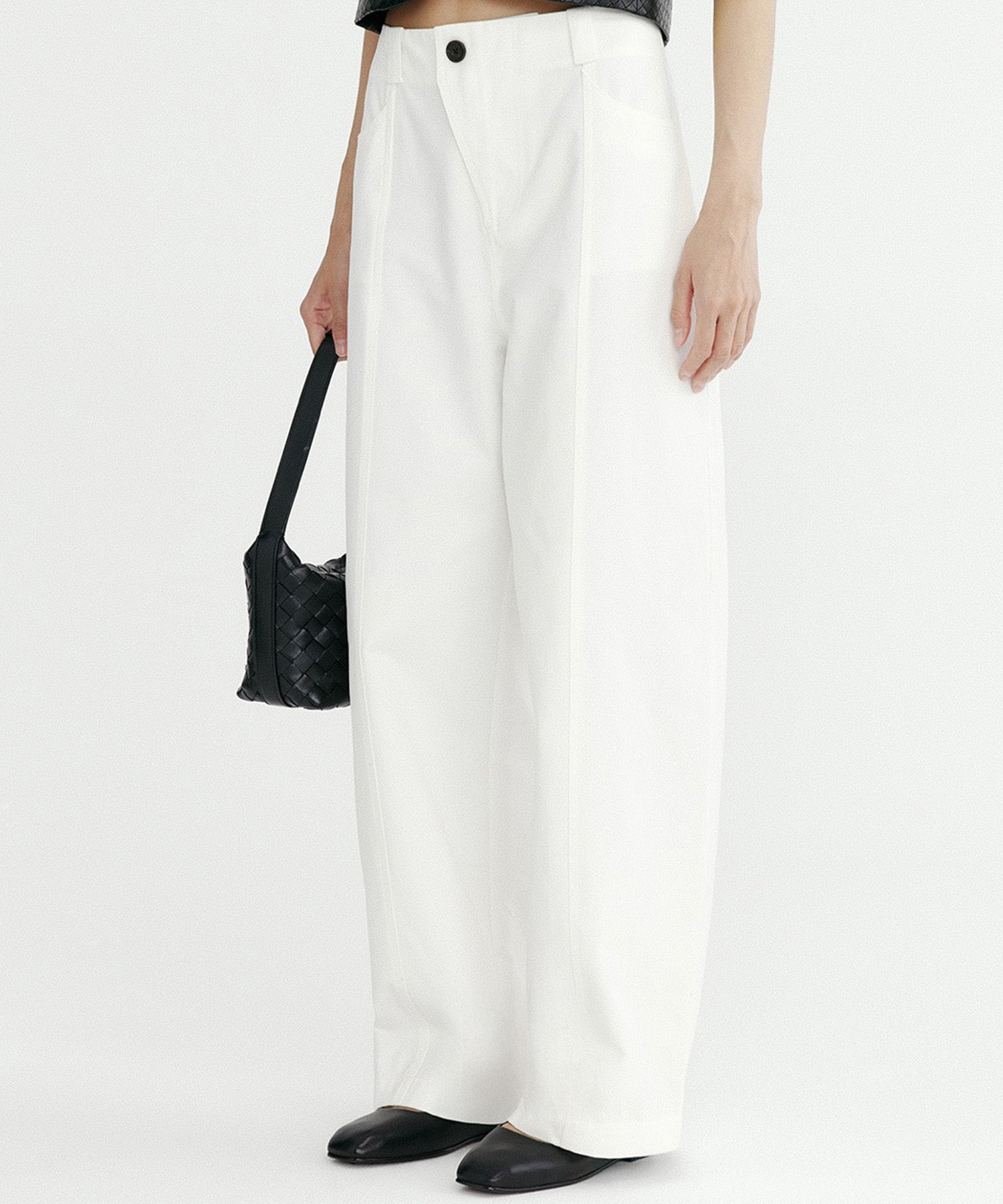 デザイン ワイドパンツ