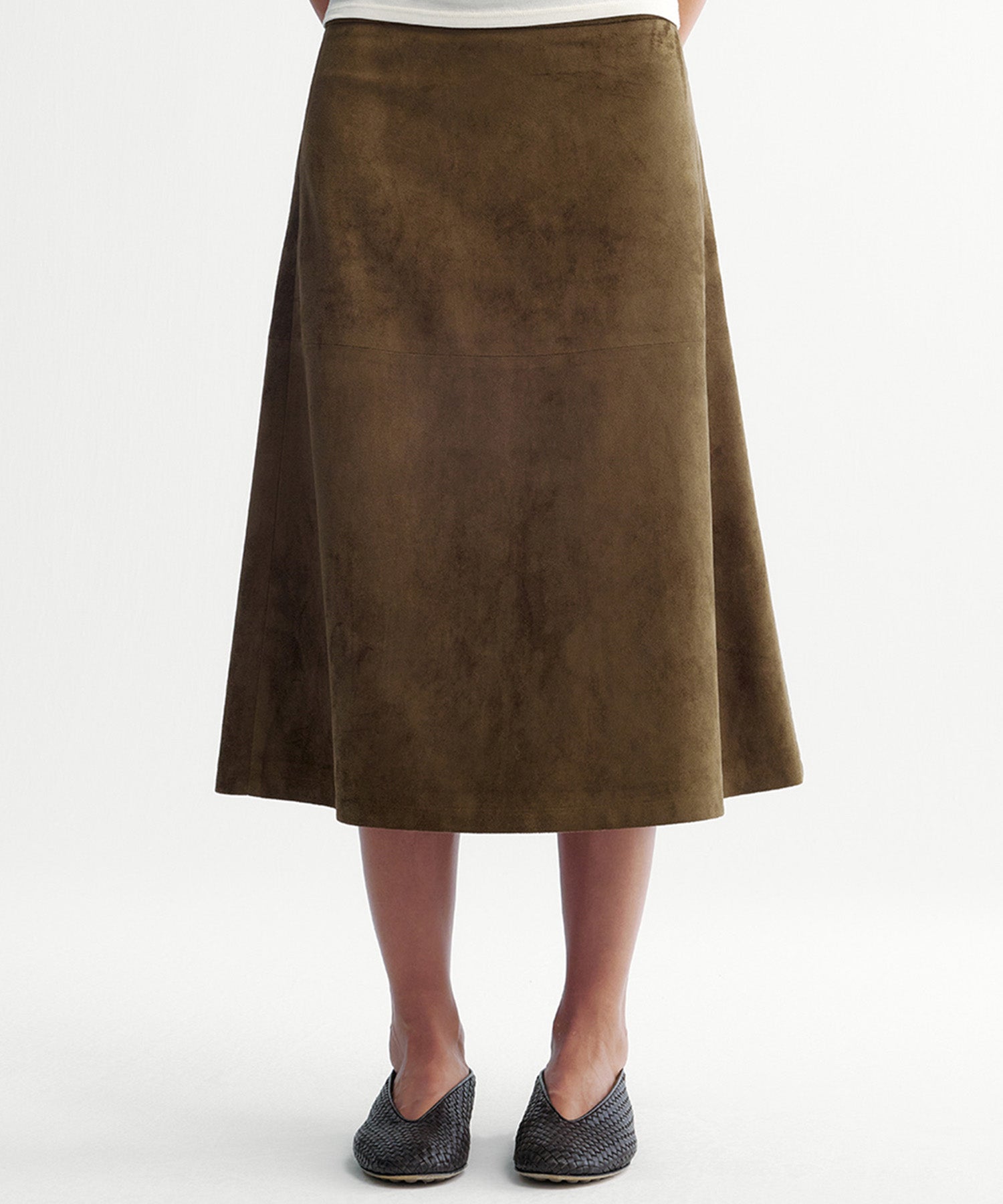 フレア ミディスカート