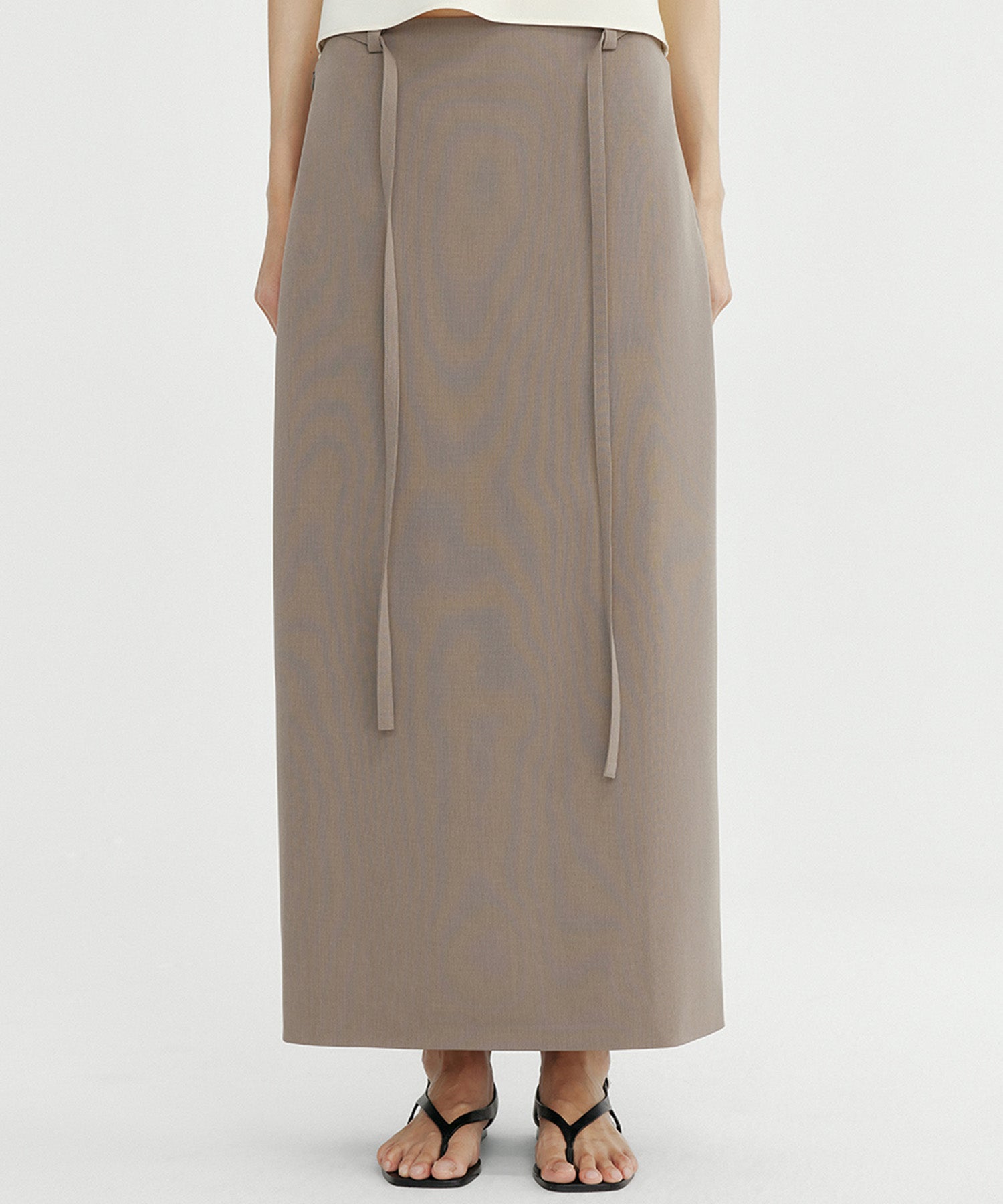 ウエストリボン タイトスカート