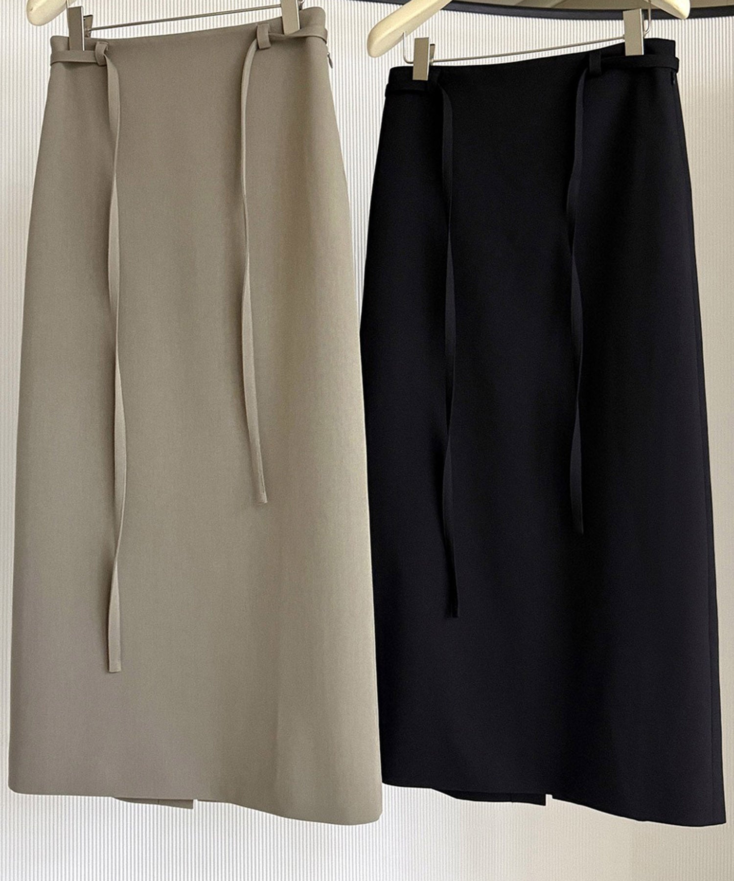 ウエストリボン タイトスカート