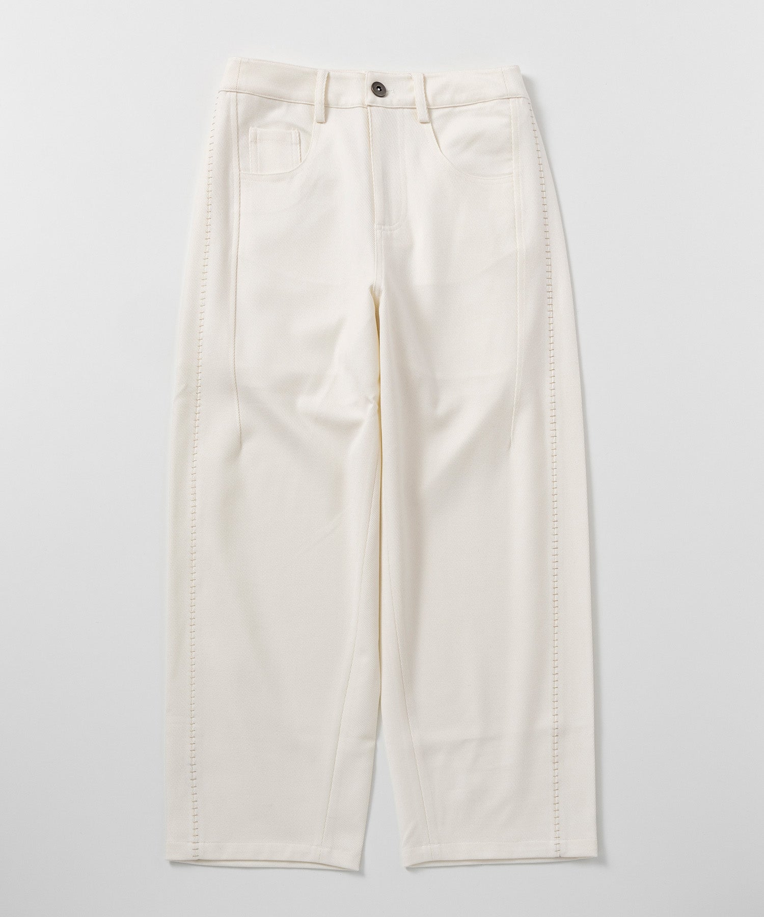 サイドステッチワイドパンツ
