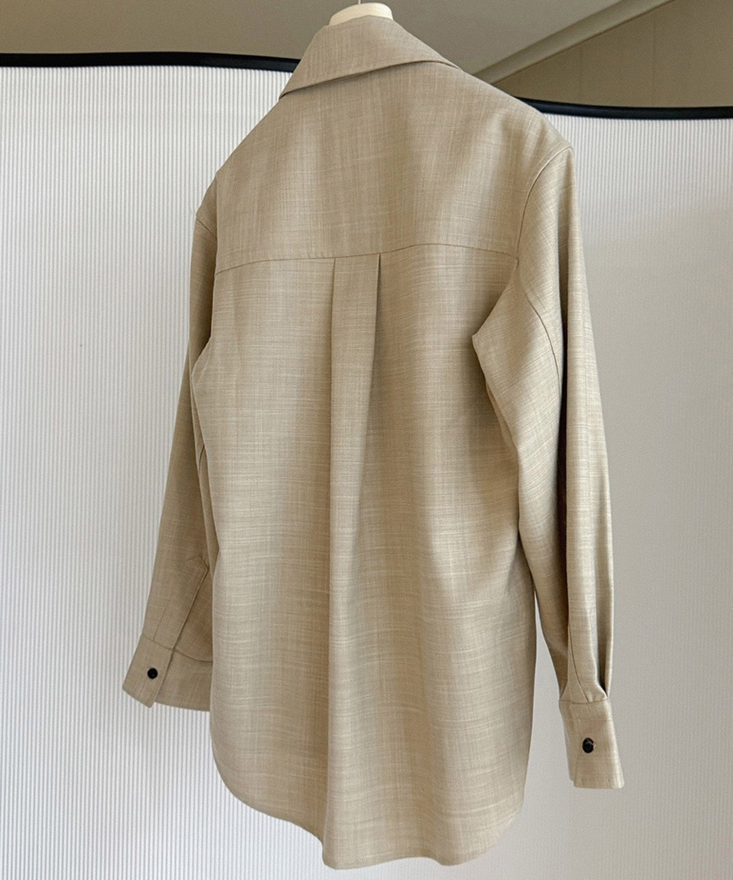 スキッパープルオーバーシャツ