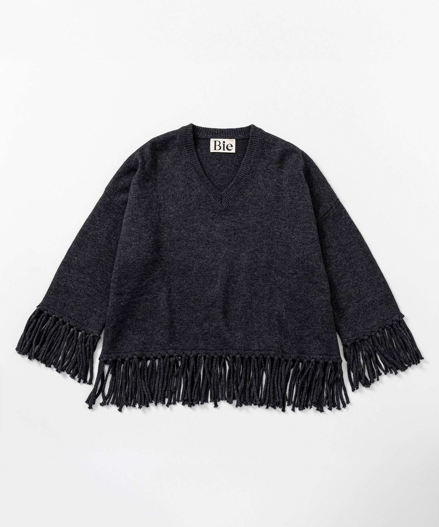 【12月上旬お届け予約商品】フリンジニットトップス