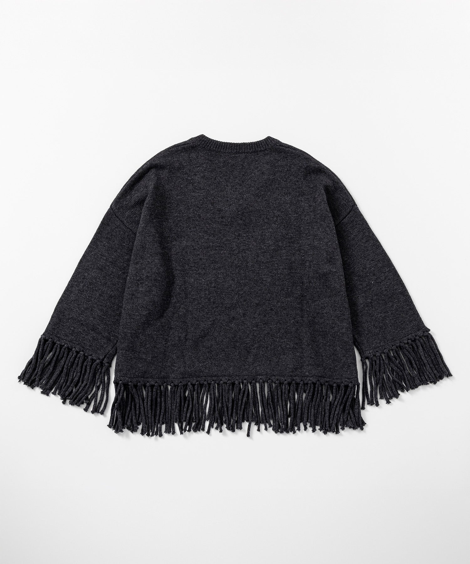 【12月上旬お届け予約商品】フリンジニットトップス