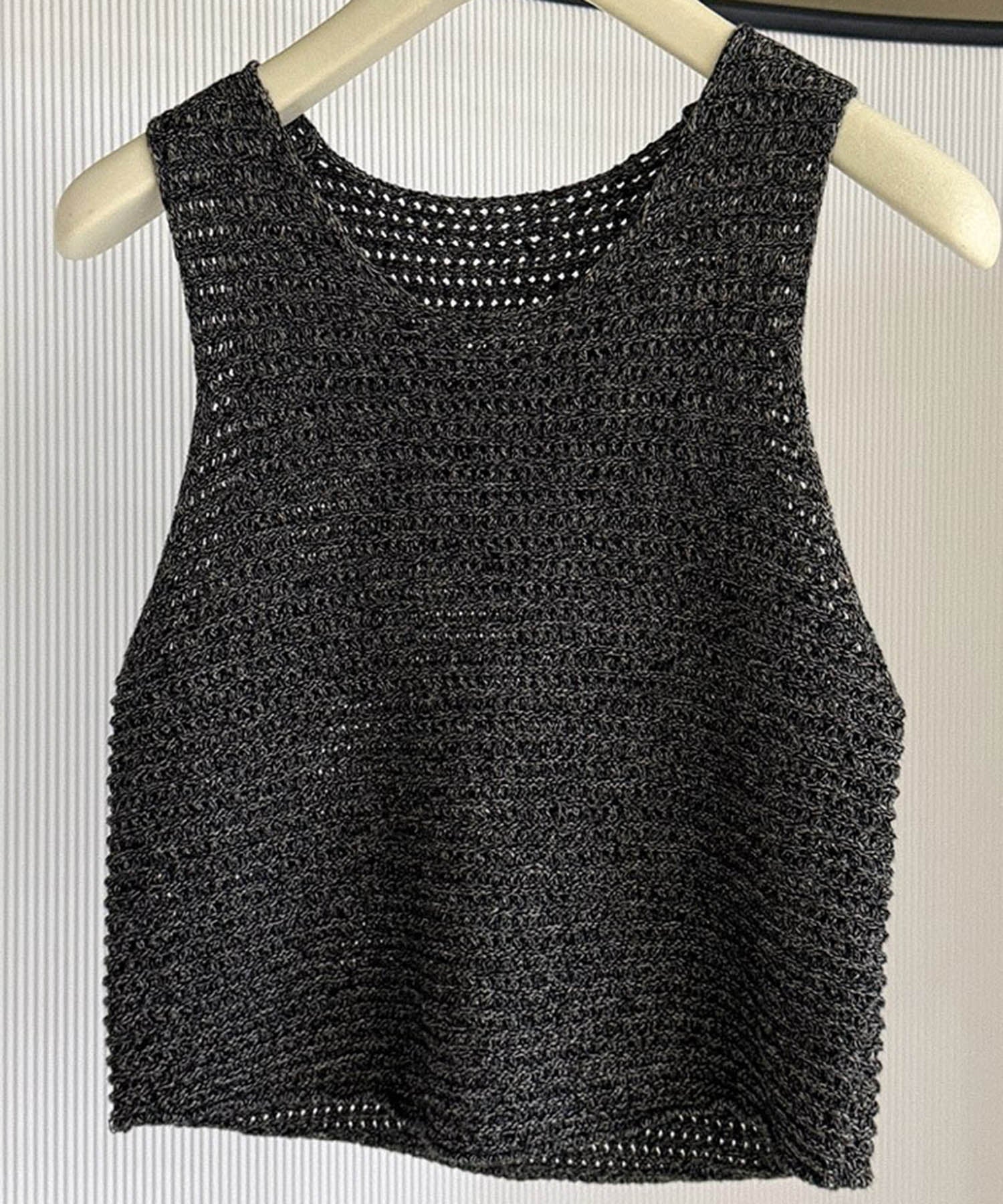 メランジニットベスト