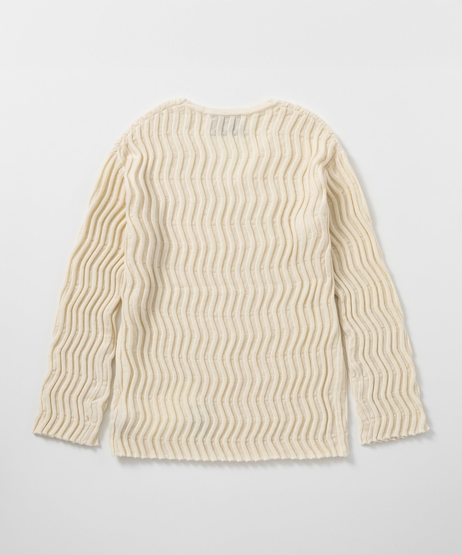 【12月上旬お届け予約商品】ウェービーニットトップス