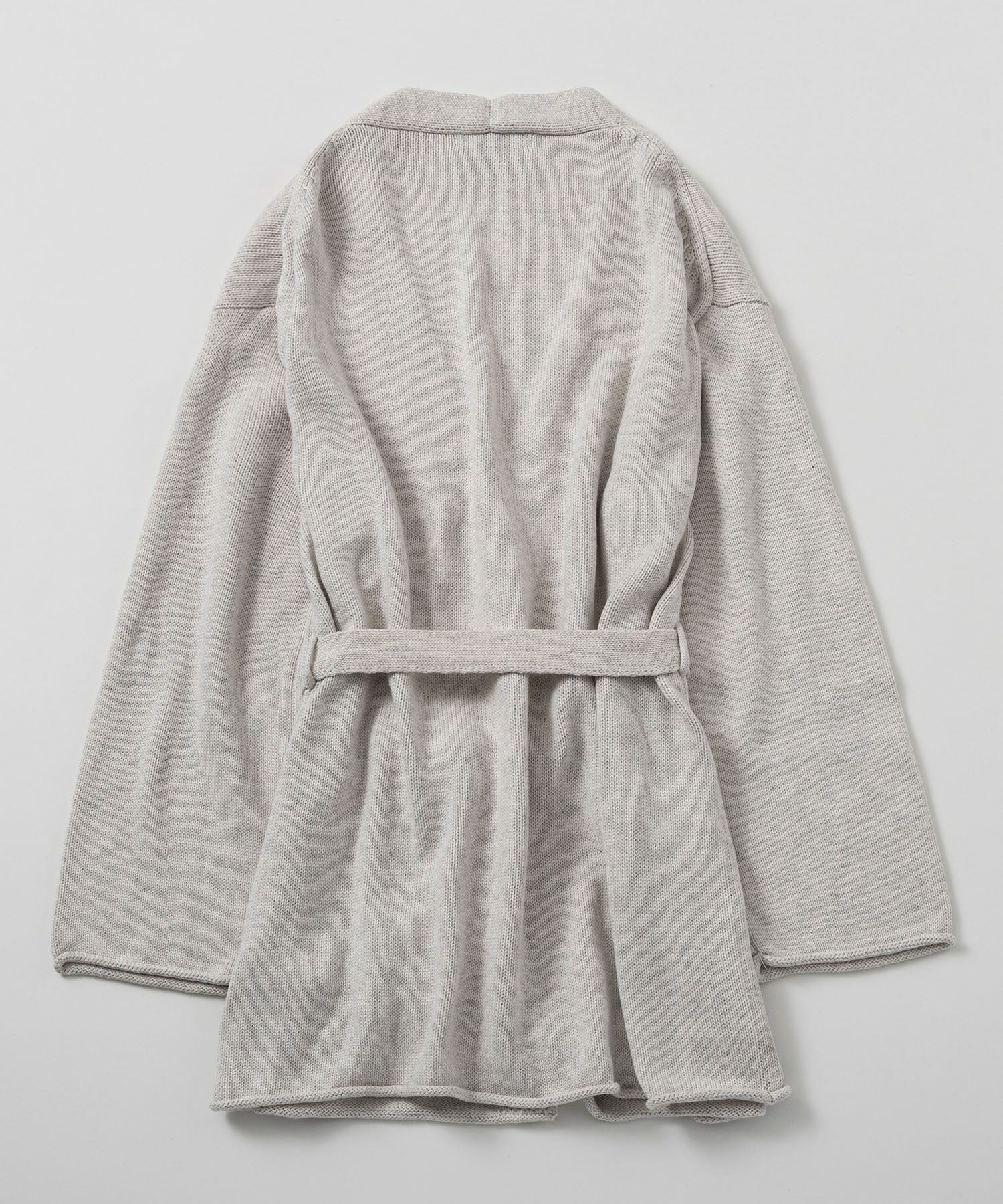 【12月上旬お届け予約商品】カシミヤブレンド ロングカーディガン