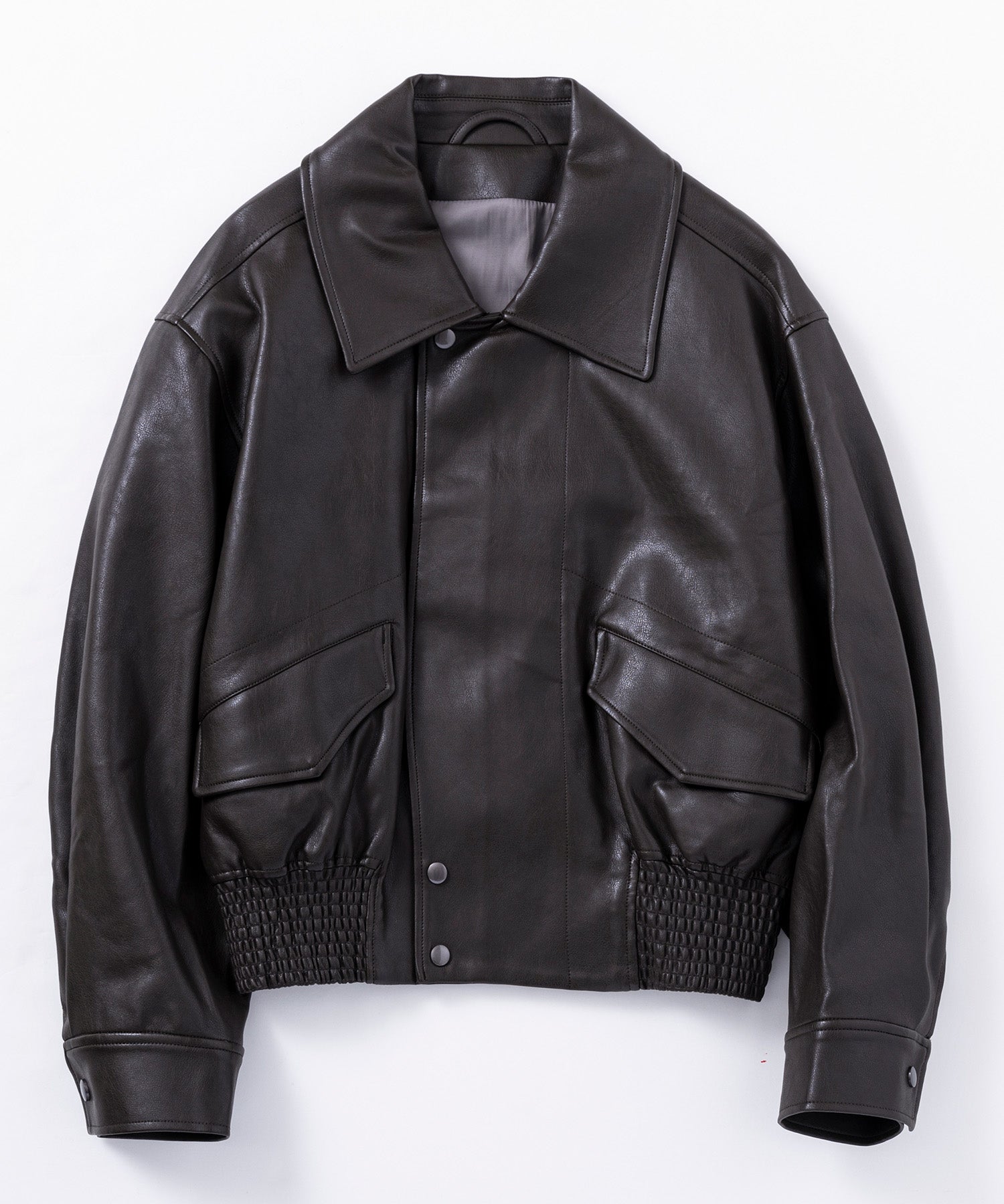 シャーリングショートジャケット