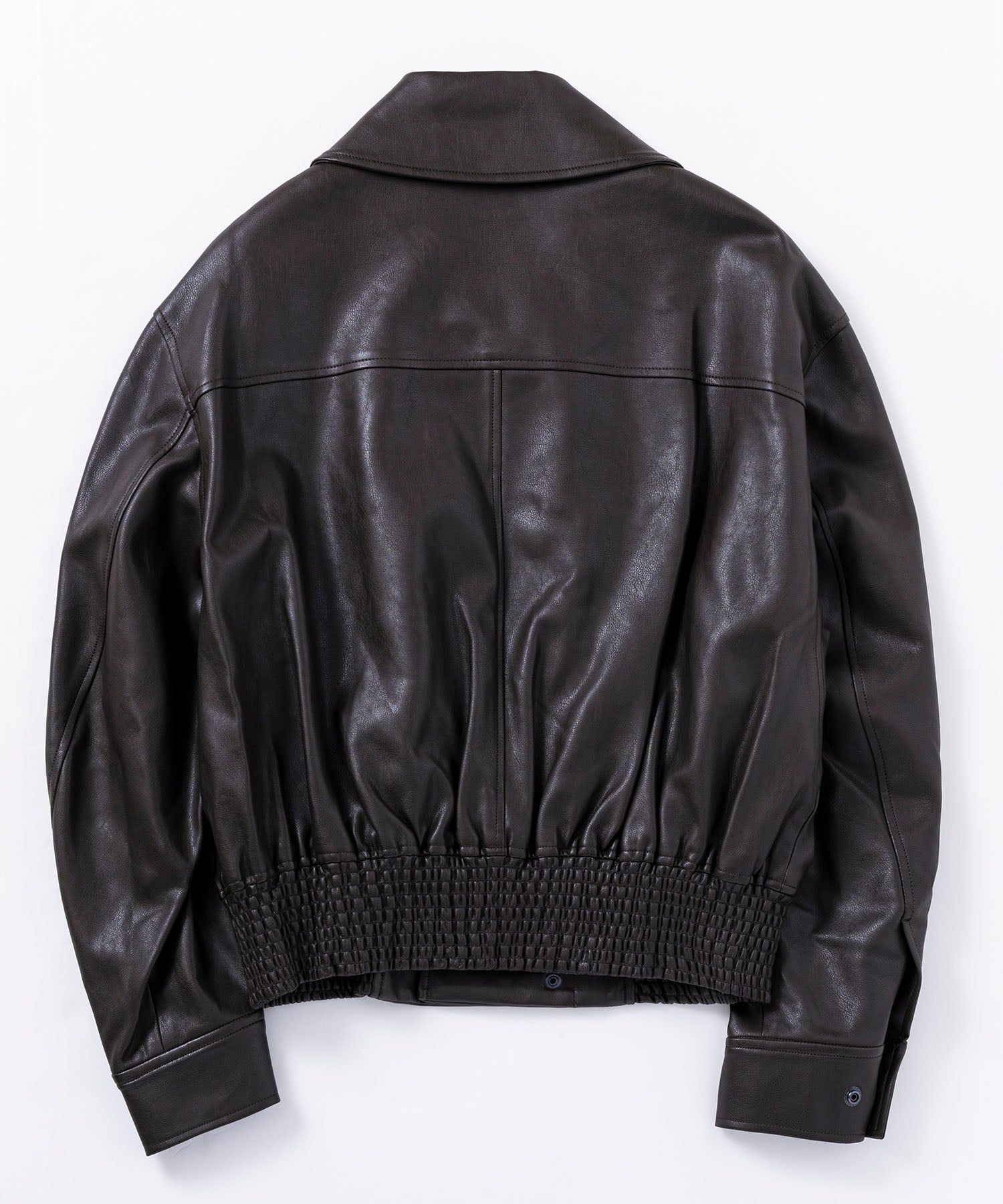 シャーリングショートジャケット