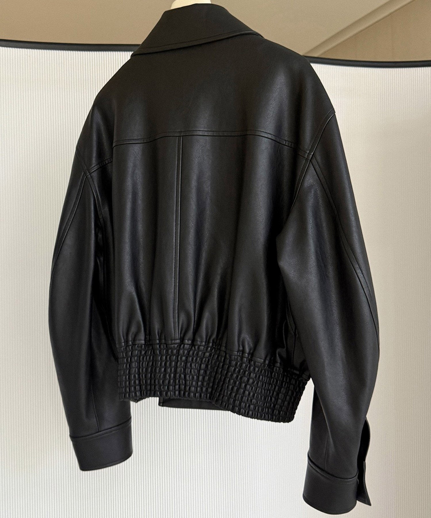 シャーリングショートジャケット