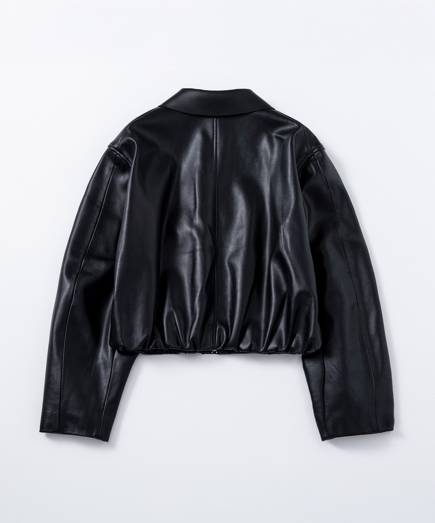 【12月上旬お届け予約商品】ウエストギャザー ショートジャケット