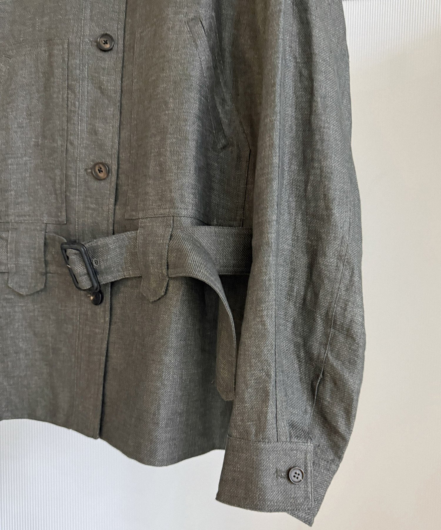 オーバーサイズ ミリタリージャケット