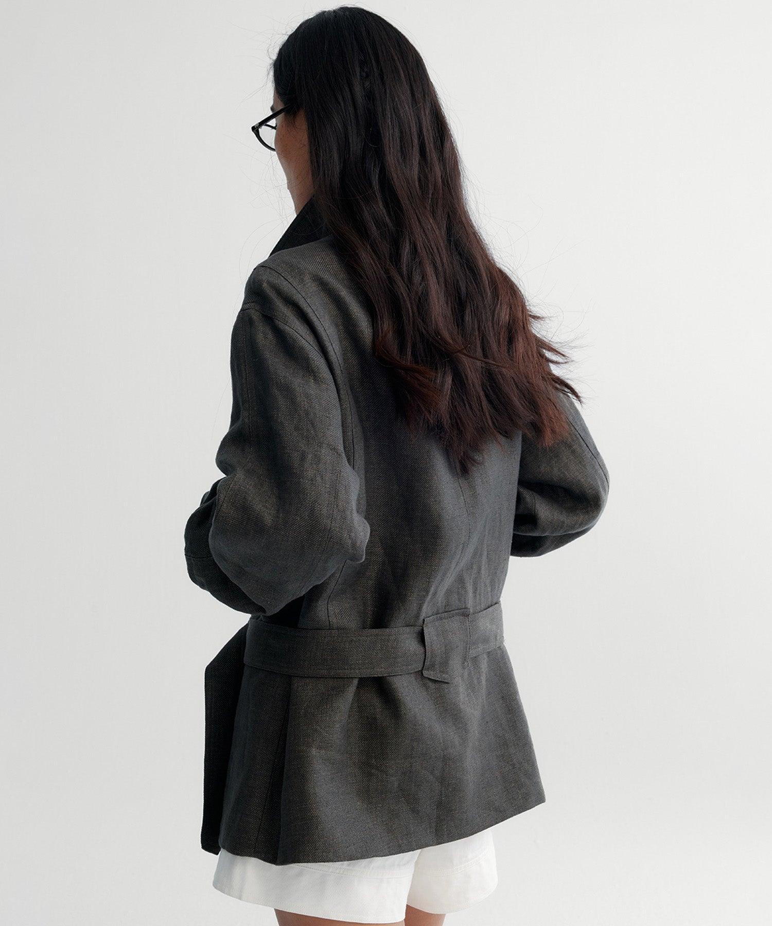 オーバーサイズ ミリタリージャケット