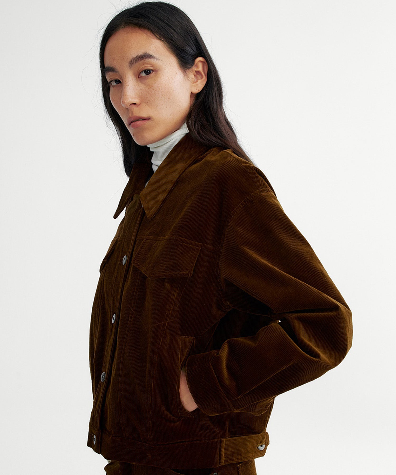 【12月上旬お届け予約商品】ストレッチコーデュロイジャケット