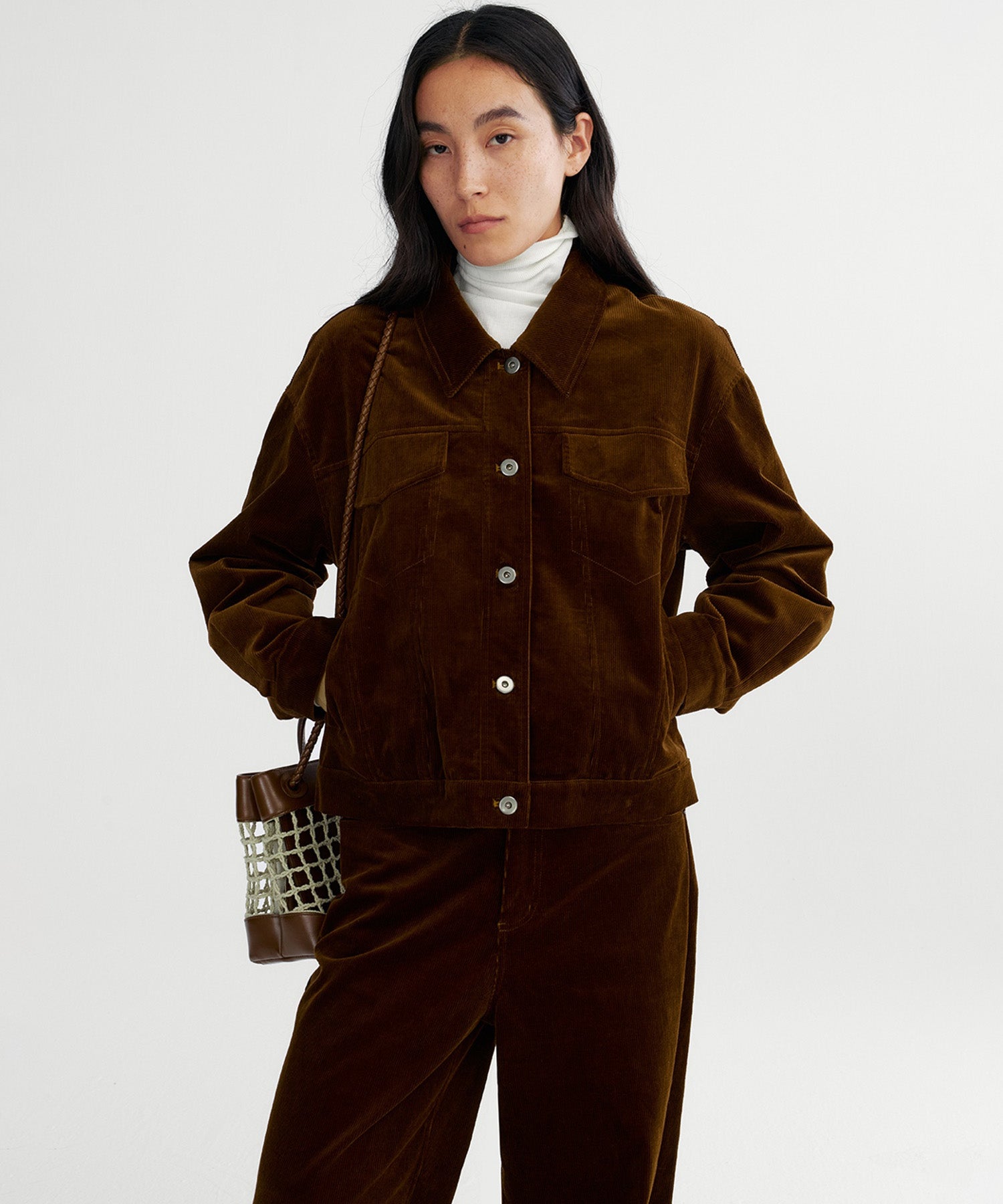 【12月上旬お届け予約商品】ストレッチコーデュロイジャケット