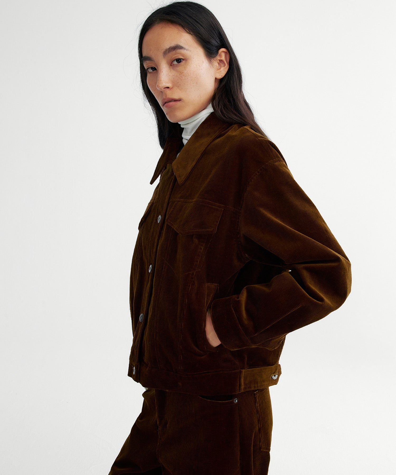 【12月上旬お届け予約商品】ストレッチコーデュロイジャケット