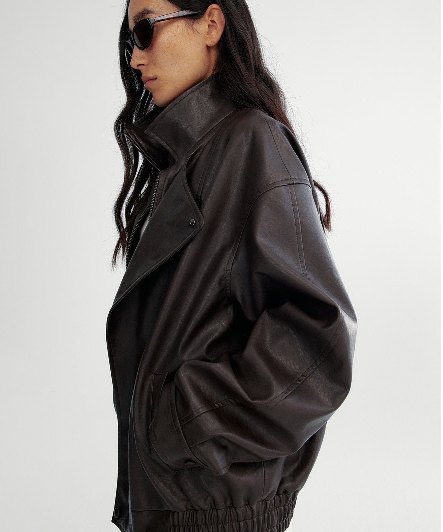 【12月上旬お届け予約商品】ダブルカラーレザージャケット