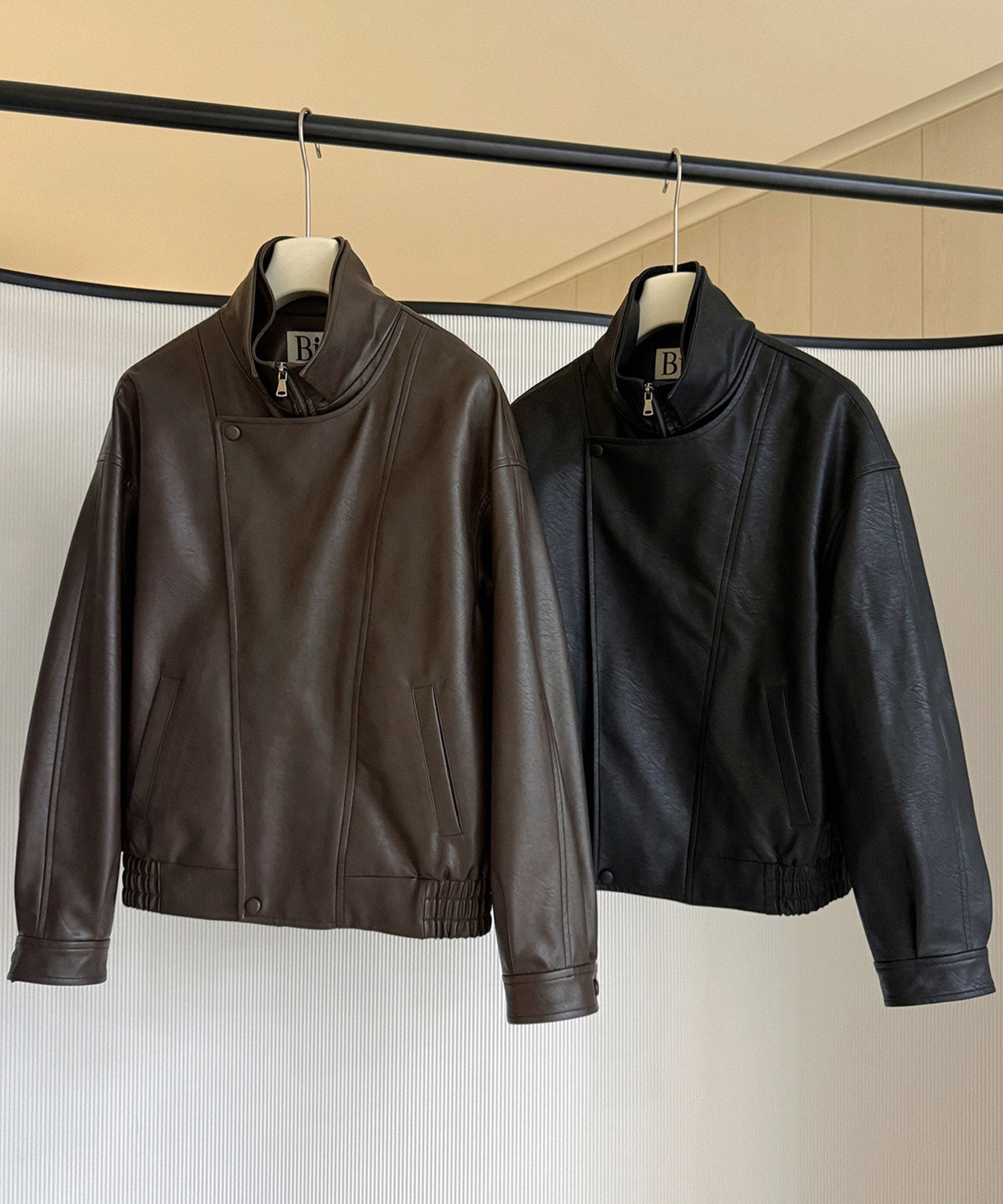 【12月上旬お届け予約商品】ダブルカラーレザージャケット