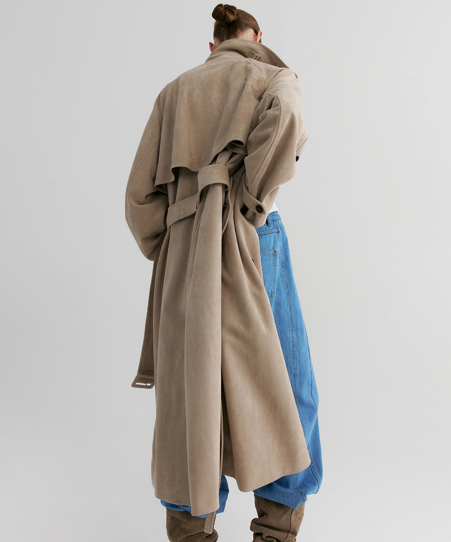 ダブルブレスト トレンチコート