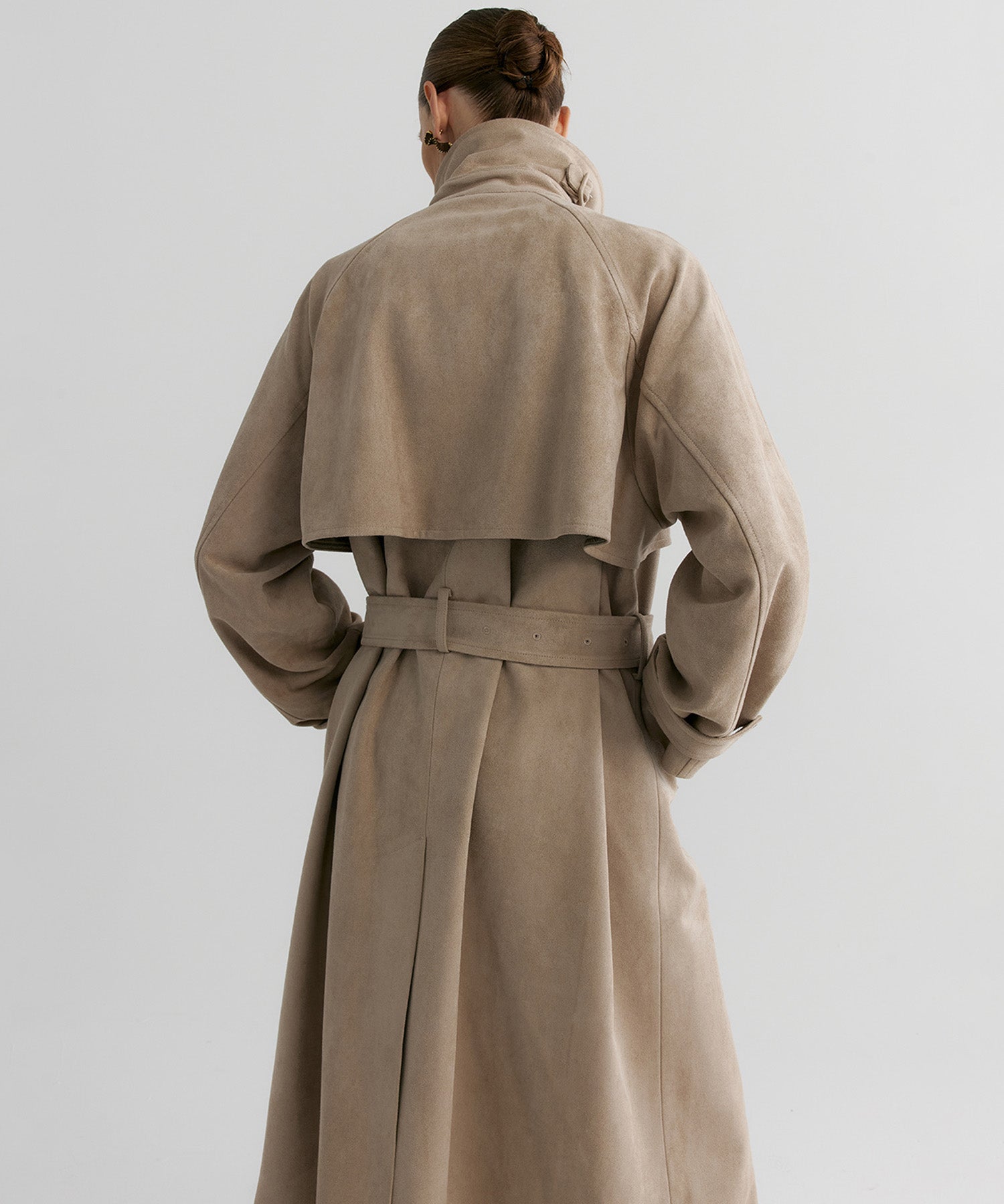 ダブルブレスト トレンチコート