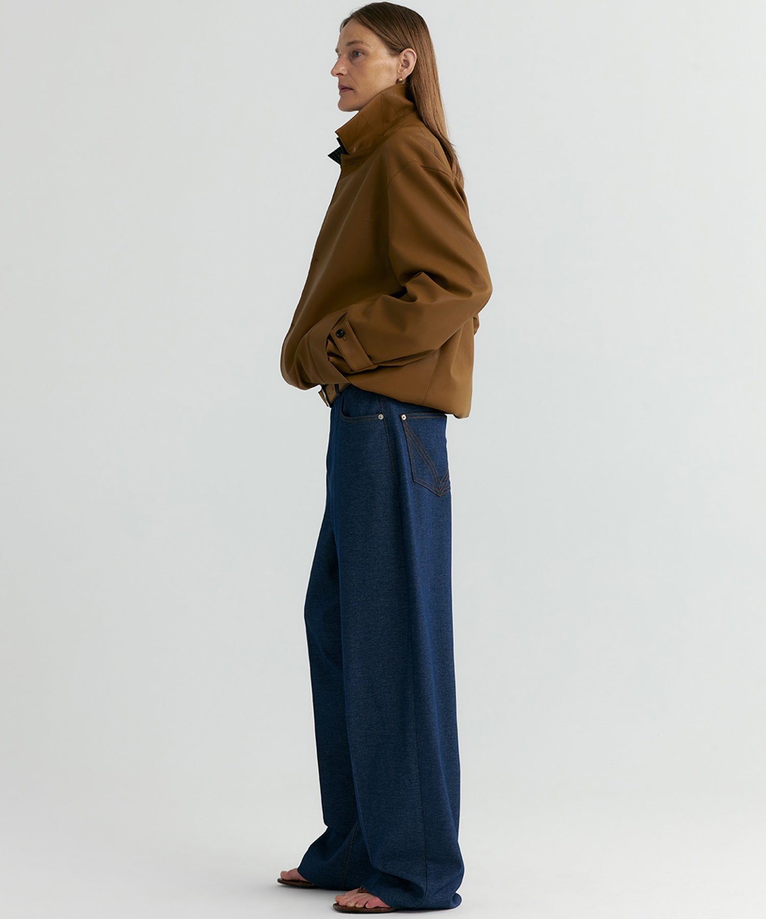 シンセティックレザージャケット