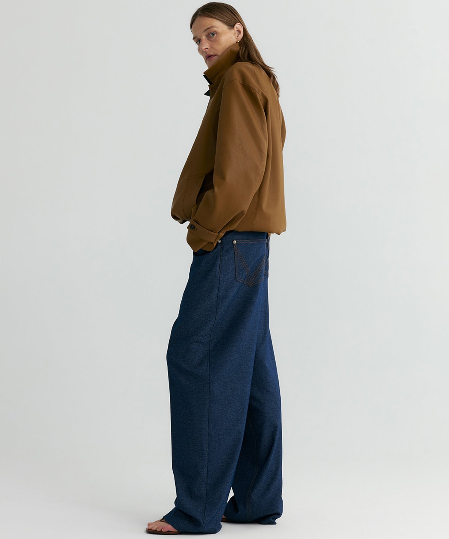 シンセティックレザージャケット