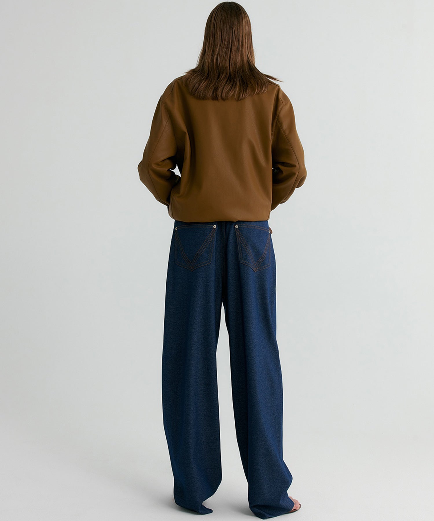 シンセティックレザージャケット