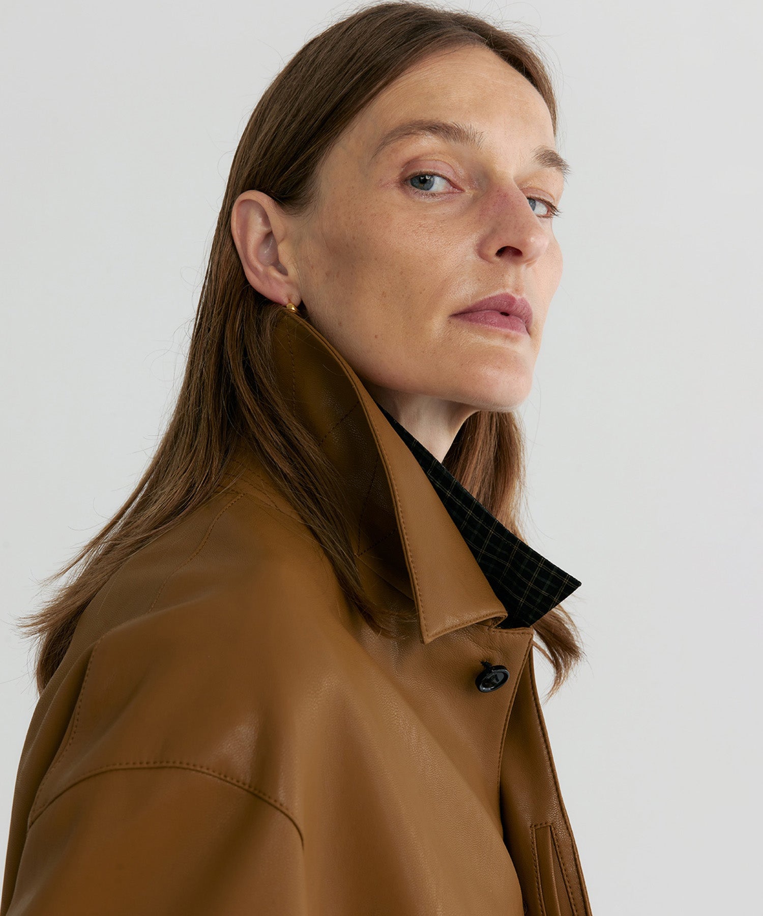 シンセティックレザージャケット