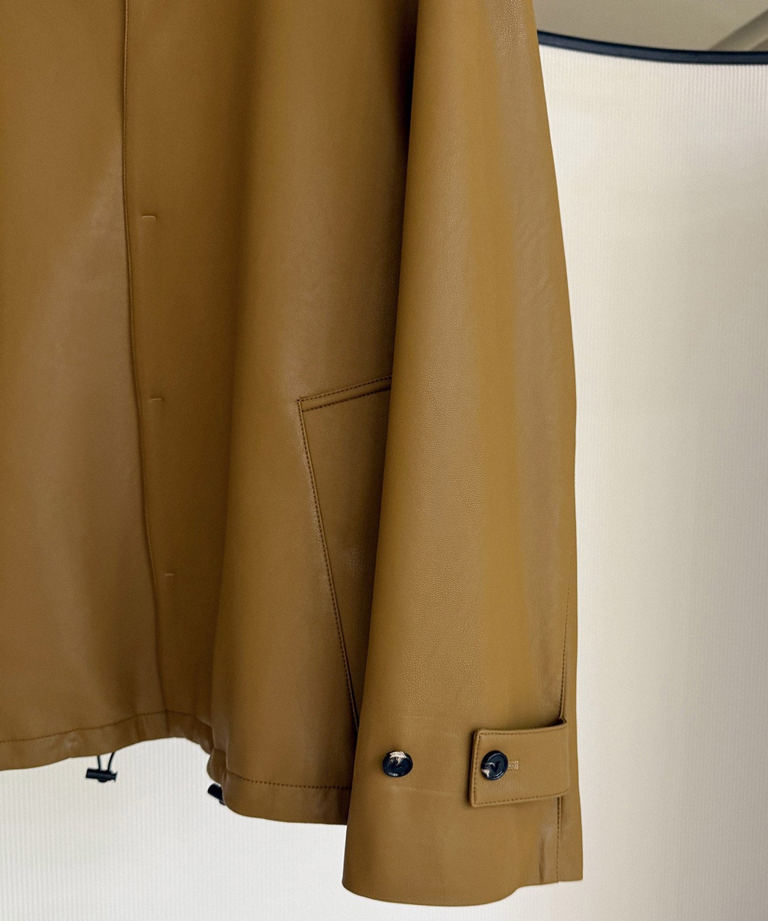 シンセティックレザージャケット