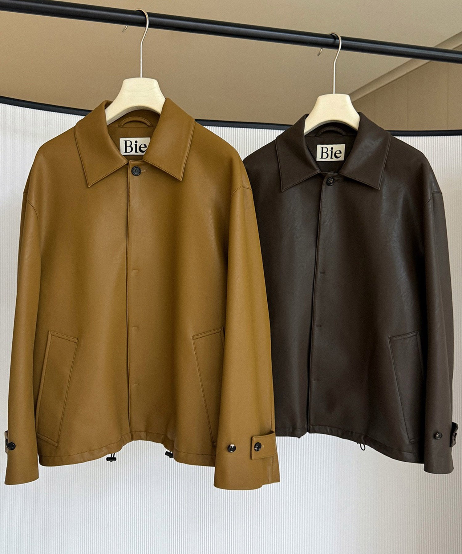 シンセティックレザージャケット