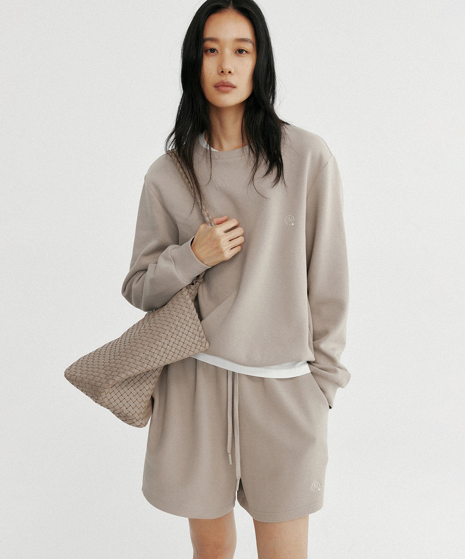 スウェットプルオーバートップス