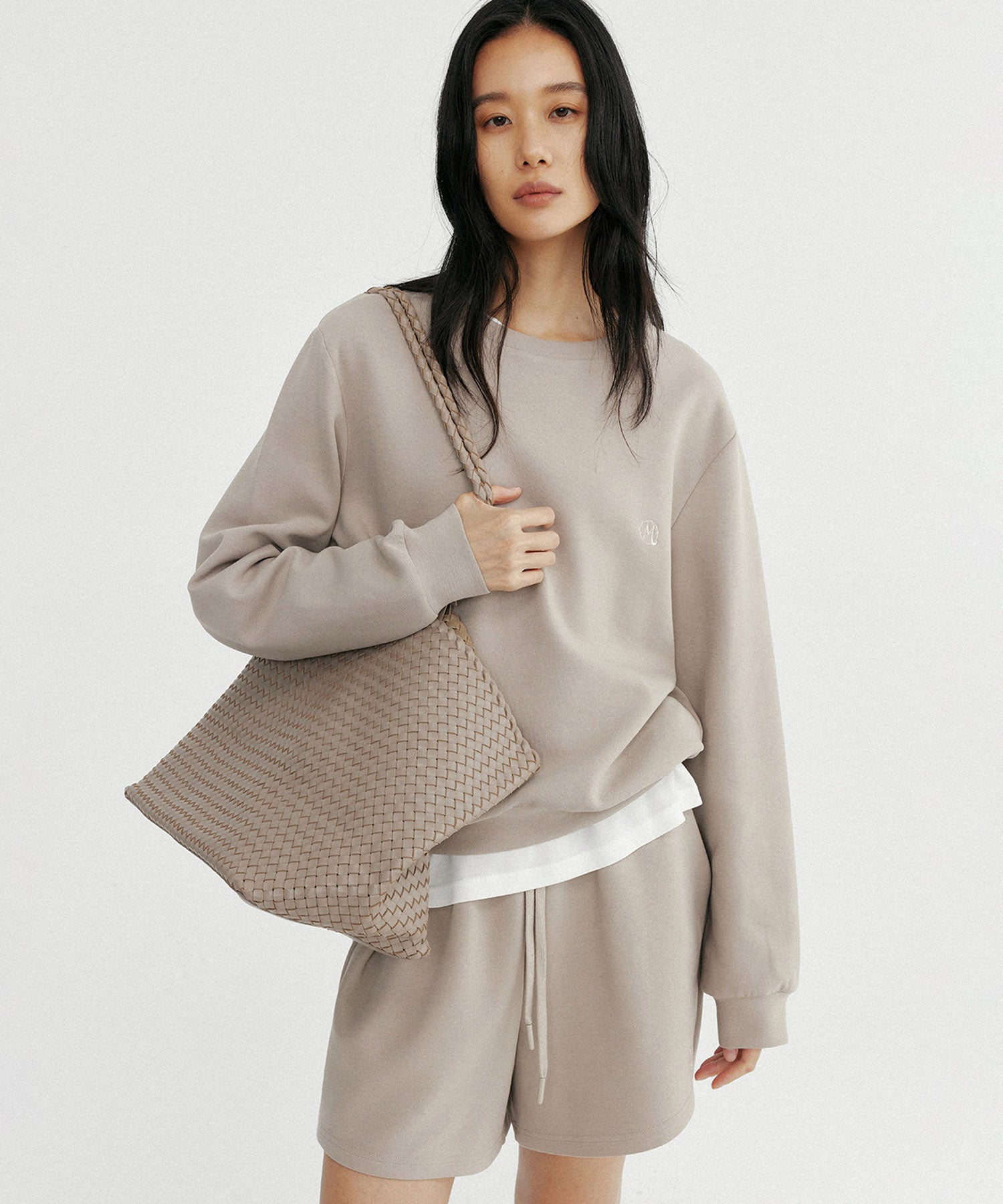 スウェットプルオーバートップス