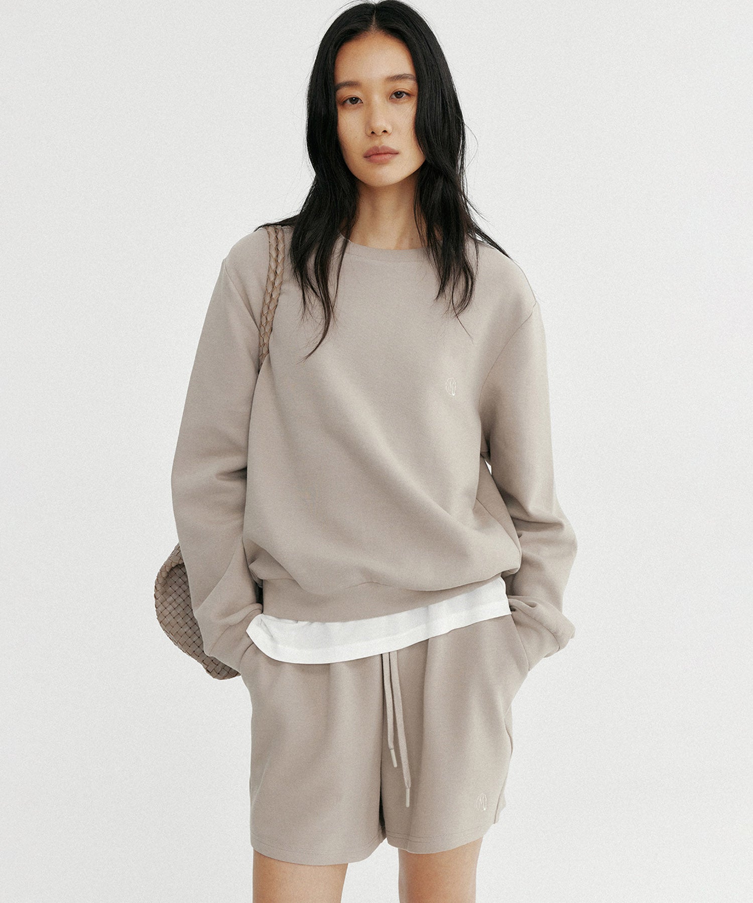 スウェットプルオーバートップス