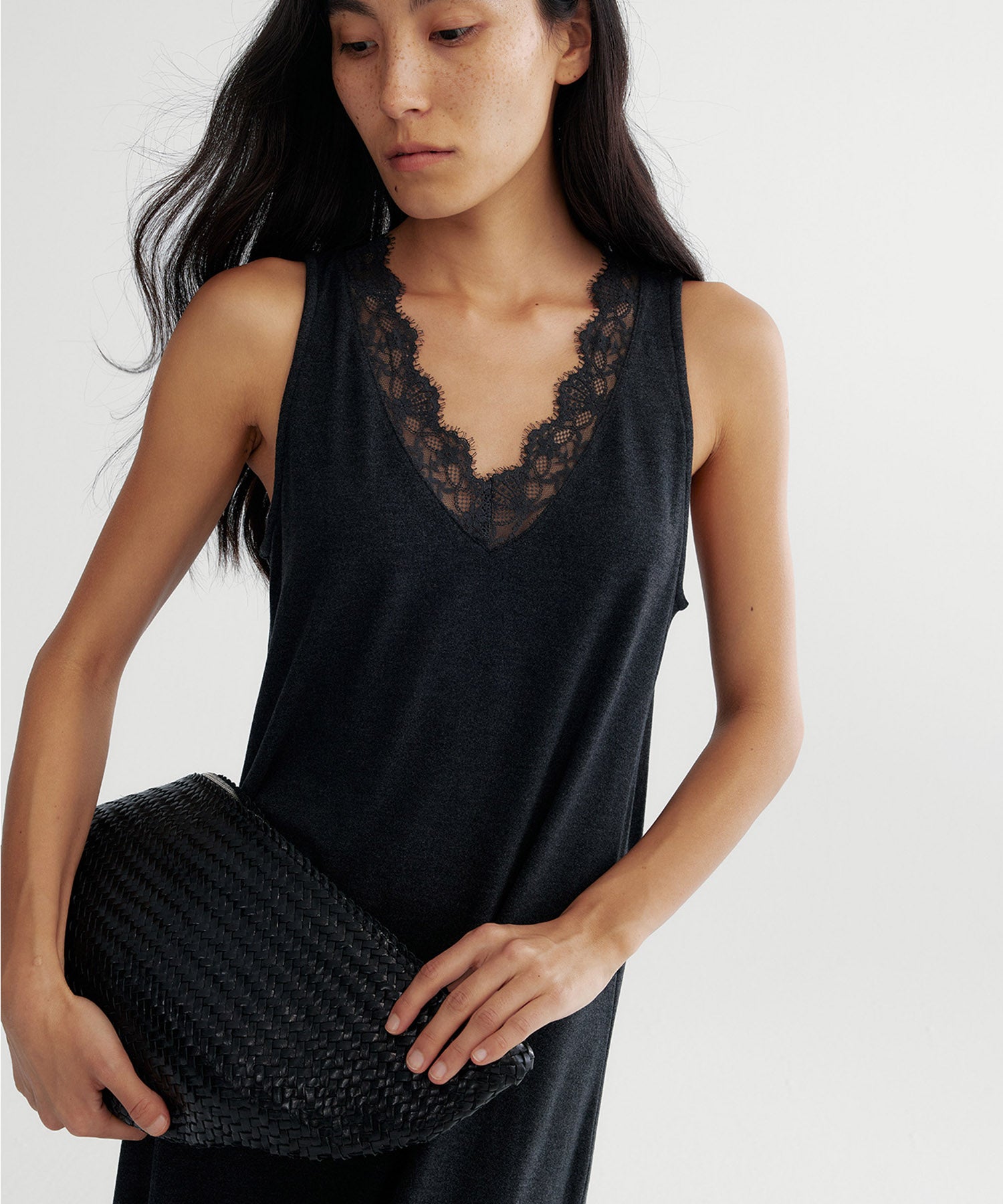 ノースリーブワンピース