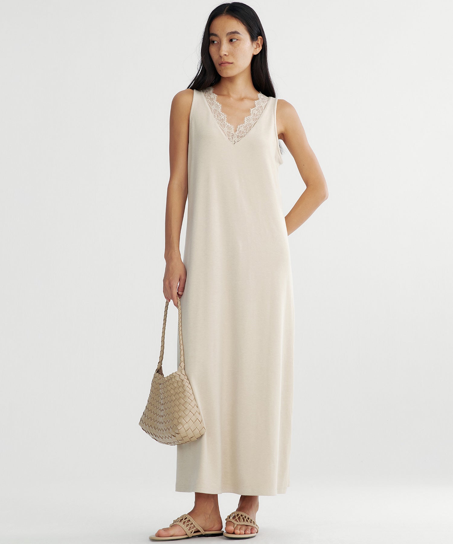 ノースリーブワンピース