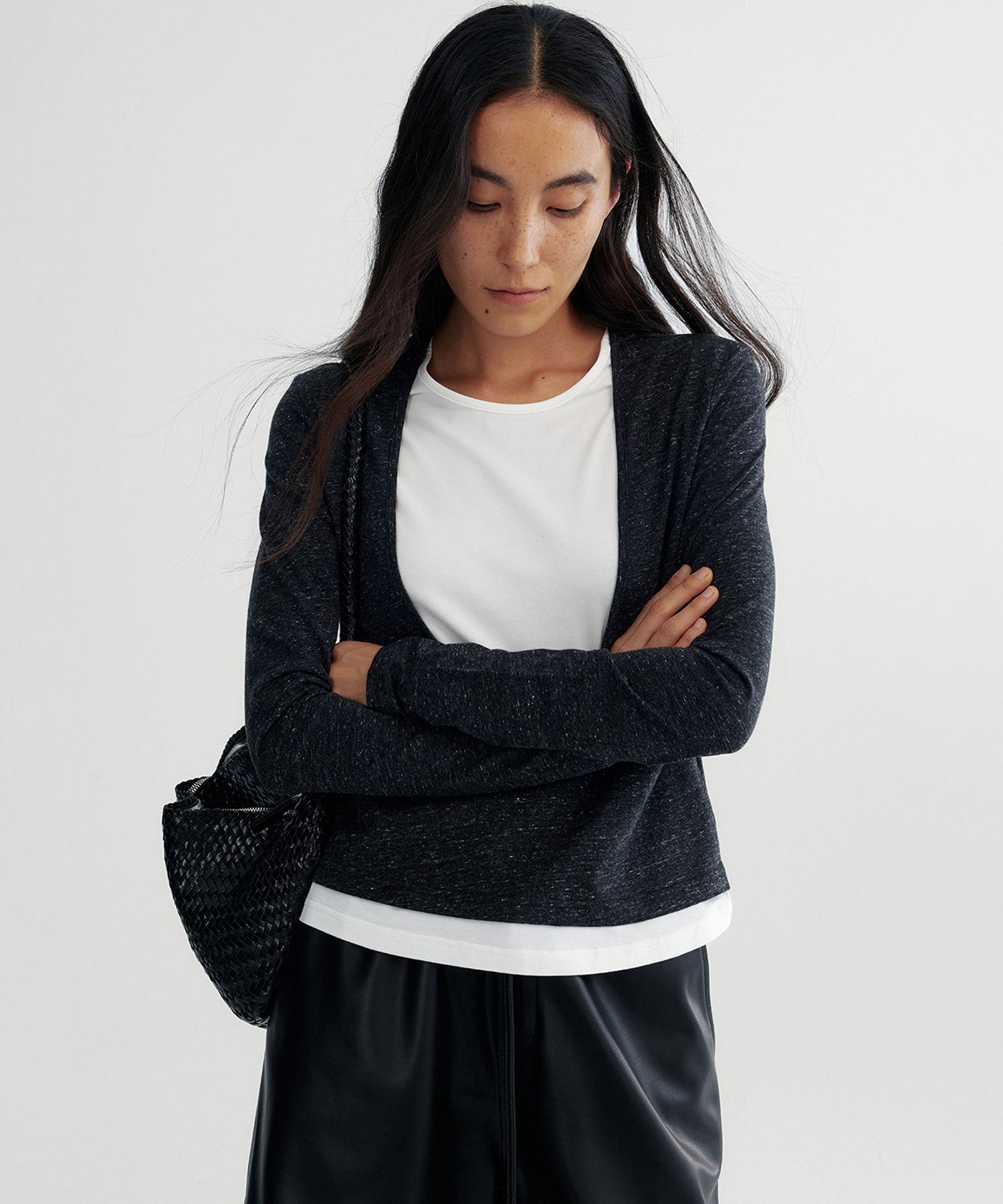 レイヤード ロングスリーブカットソー